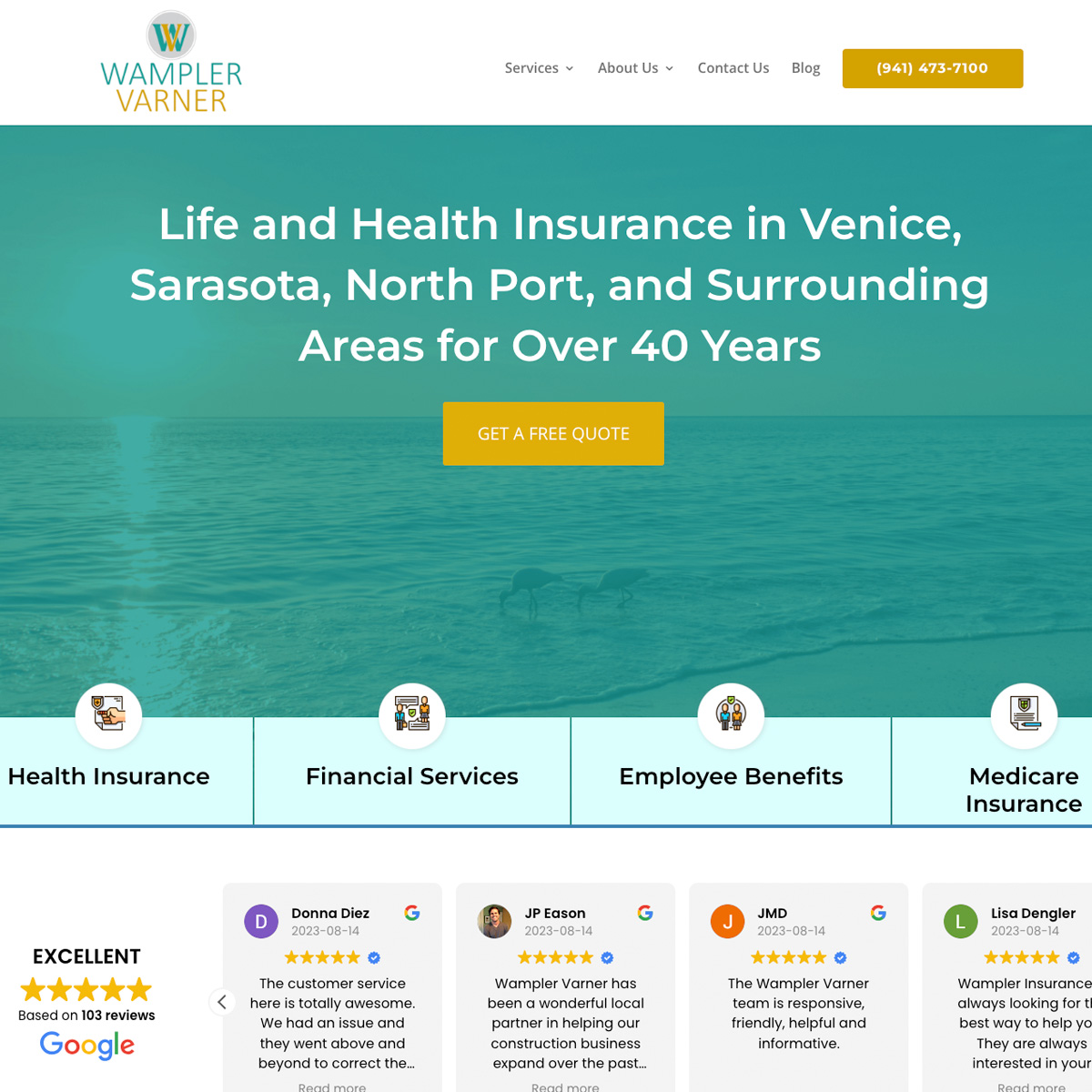 wampler-insurance-screenshot