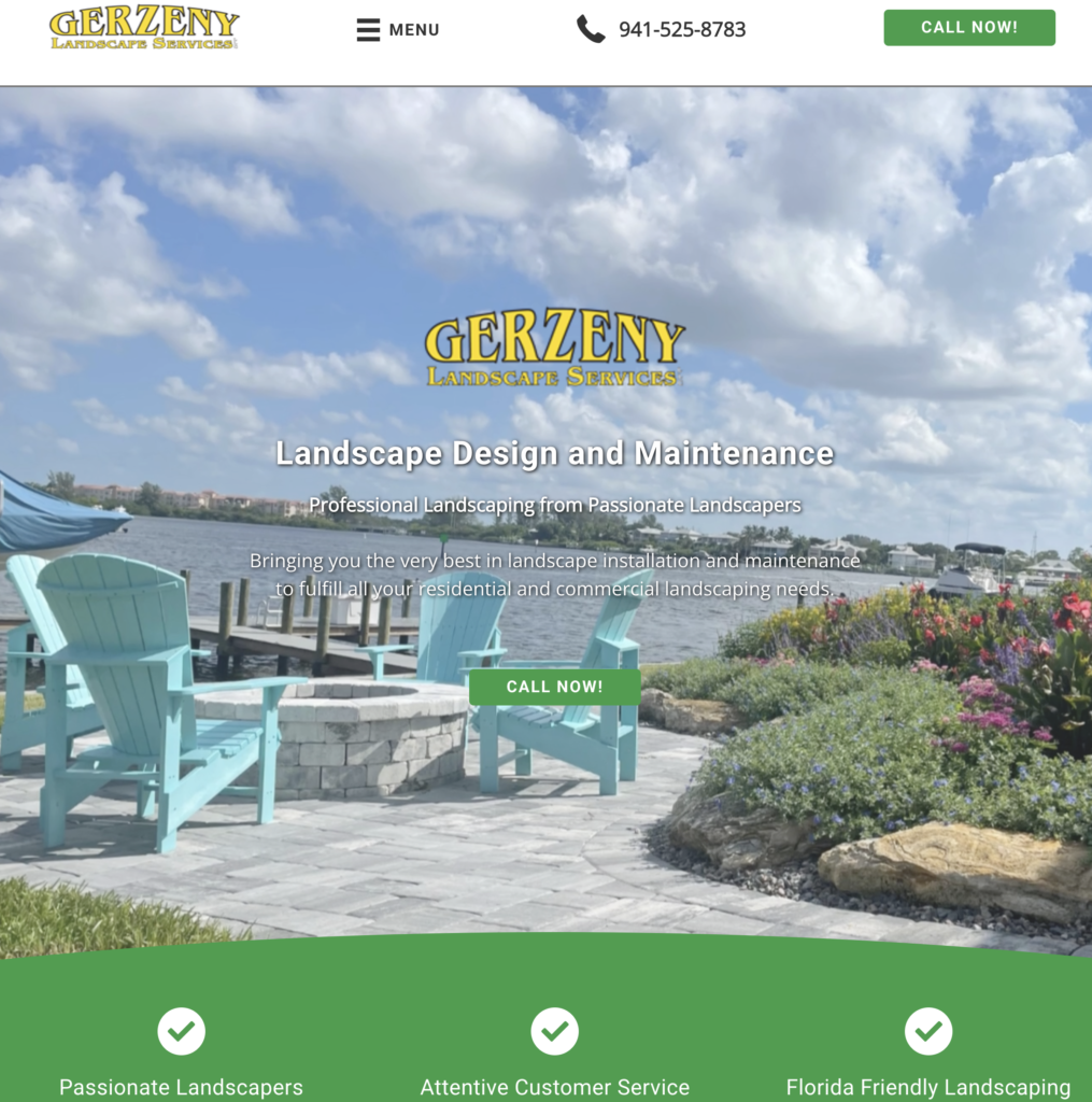gerzeny landscape website