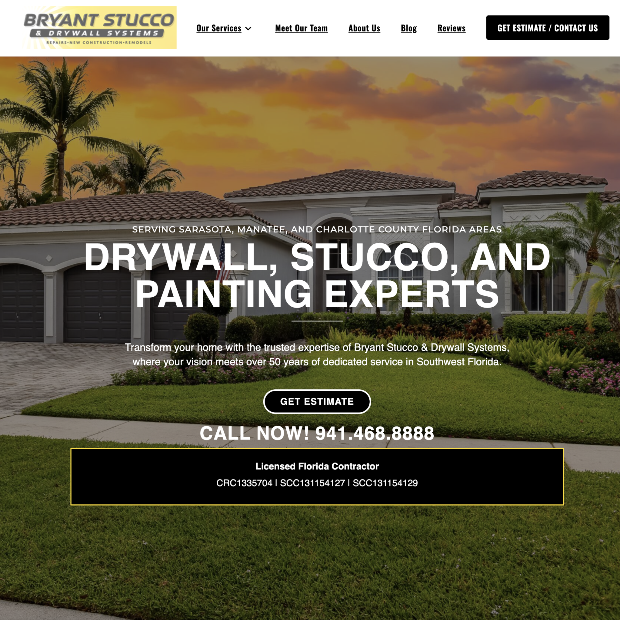 bryant stucco website