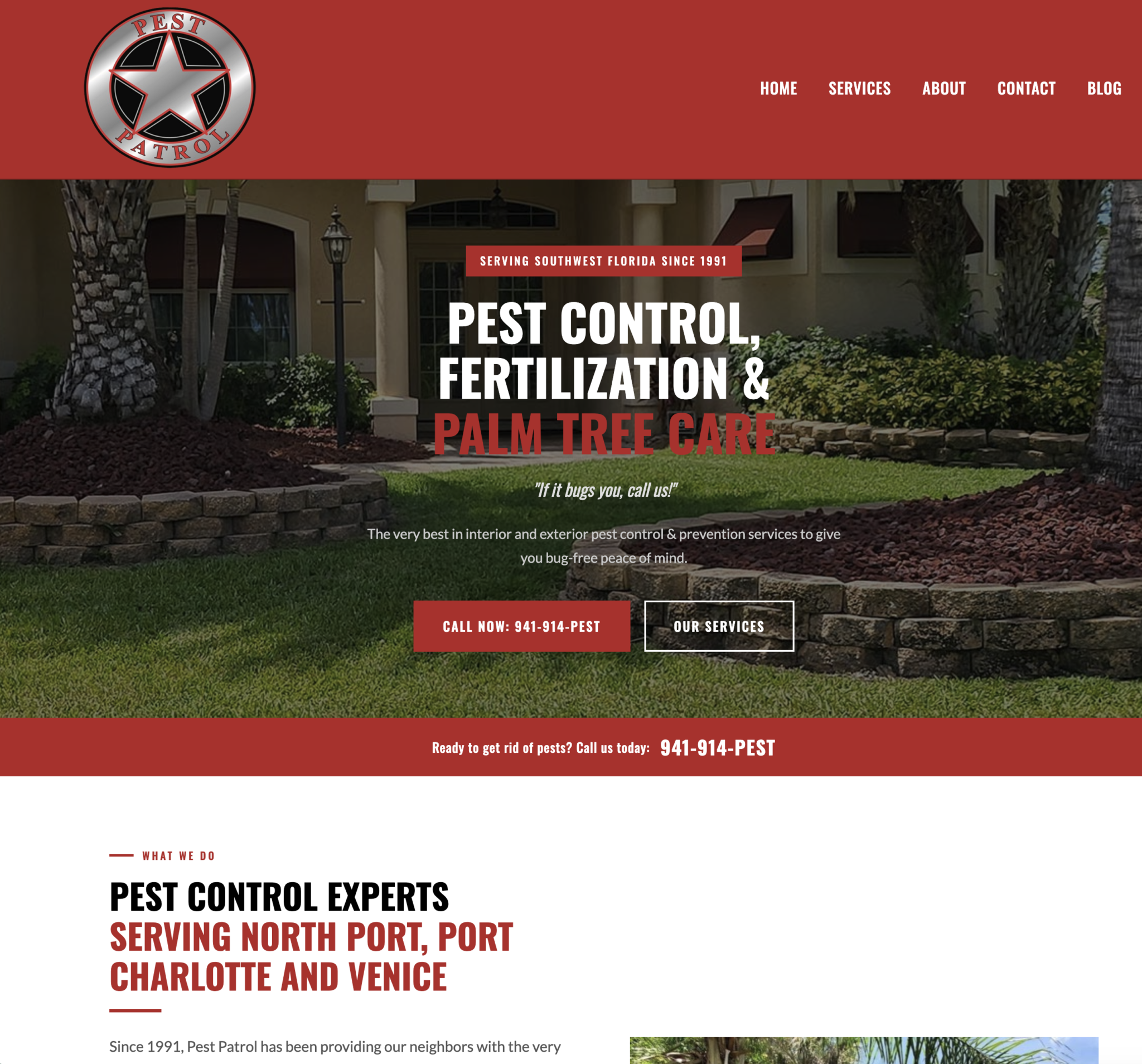 Pest Patrol Website