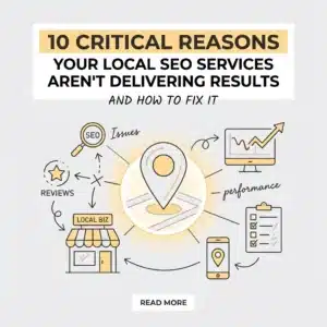 10 Critical Reasons Your Local SEO Services Aren’t Delivering Results (And How to Fix It)