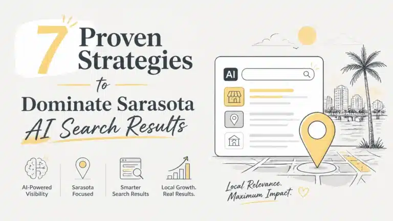 Read more about the article 7 Proven Strategies to Dominate Sarasota AI Search Results